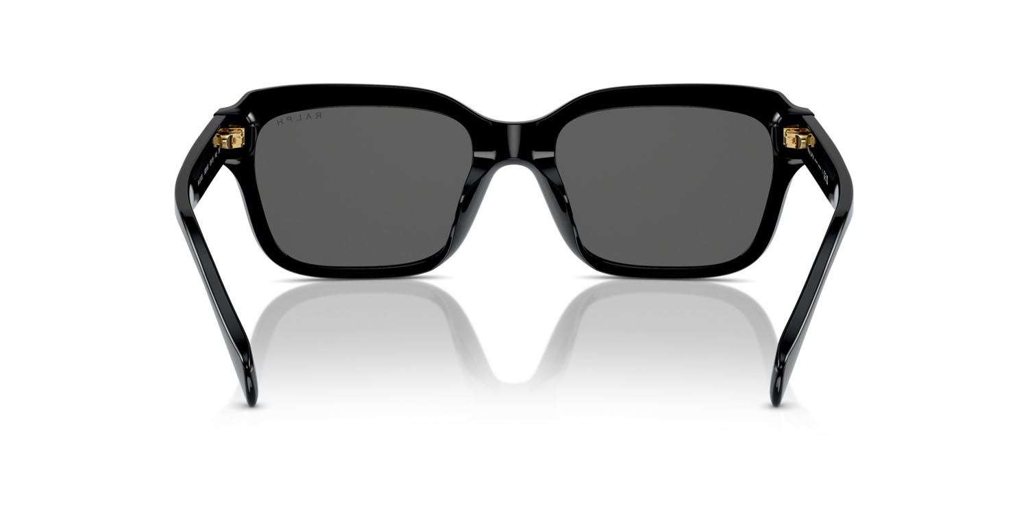 Sonnenbrillen Ralph RA 5312U (500187) farbe nero lucido form rechteckig gläser grigio scuro