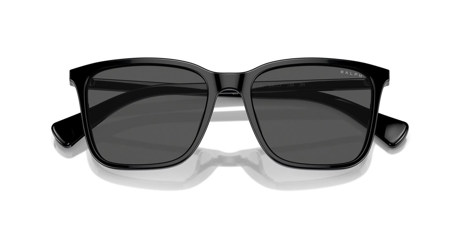 Sonnenbrillen Ralph RA 5314U (500187) farbe nero lucido form quadratisch gläser grigio scuro