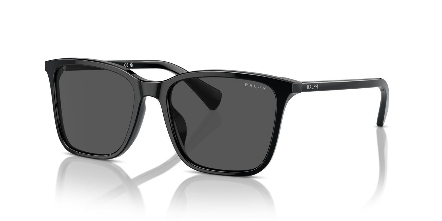 Sonnenbrillen Ralph RA 5314U (500187) farbe nero lucido form quadratisch gläser grigio scuro