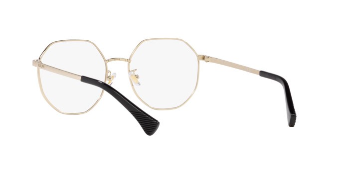 Brillen Ralph RA 6052 (9443) farbe nero lucido form unregelmäßig gläser lente demo