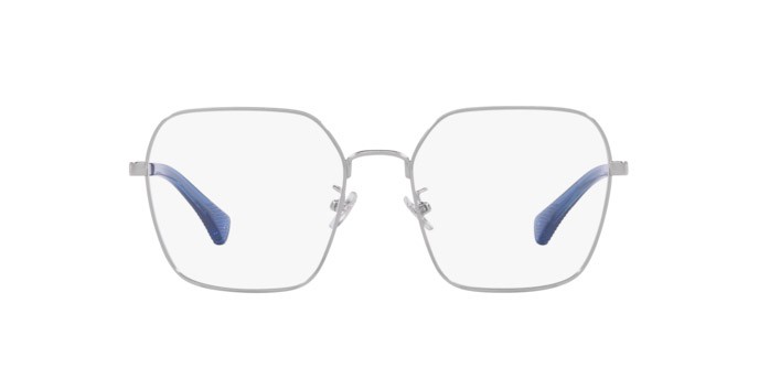 Brillen Ralph RA 6053 (9001) farbe argento lucido form unregelmäßig gläser lente demo