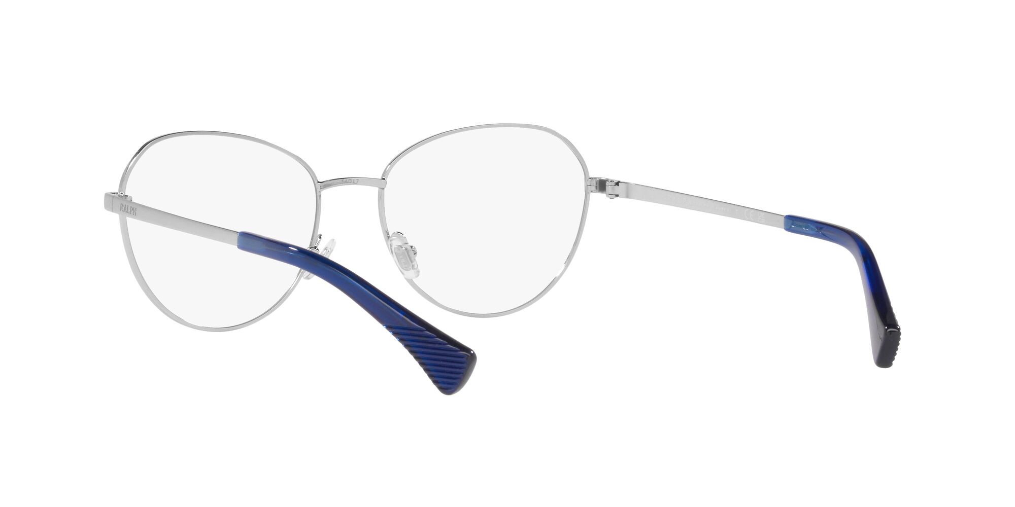 Brillen Ralph RA 6054 (9001) farbe argento lucido form unregelmäßig gläser lente demo