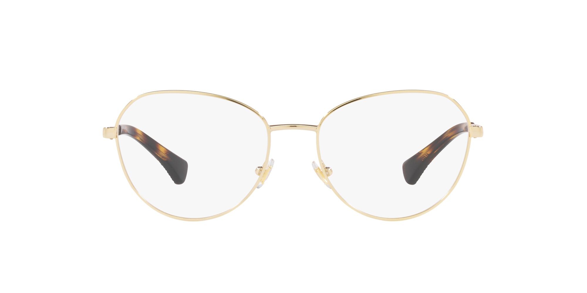 Brillen Ralph RA 6054 (9116) farbe oro pallido lucido form unregelmäßig gläser lente demo