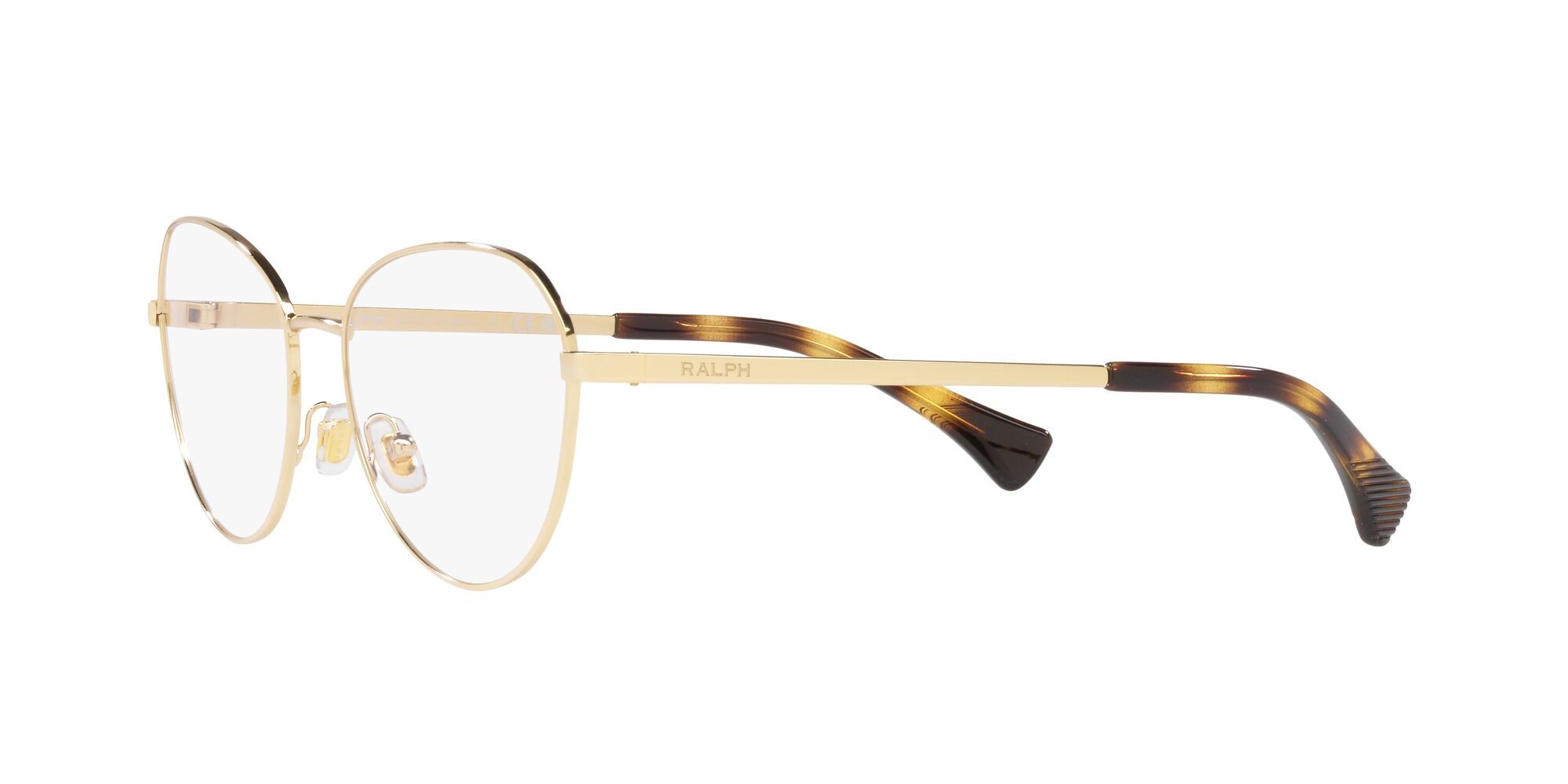 Brillen Ralph RA 6054 (9116) farbe oro pallido lucido form unregelmäßig gläser lente demo