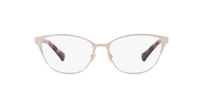 Occhiali da vista Ralph RA 6055 (9427) colore rose gold lucido forma cat eye lenti lente demo