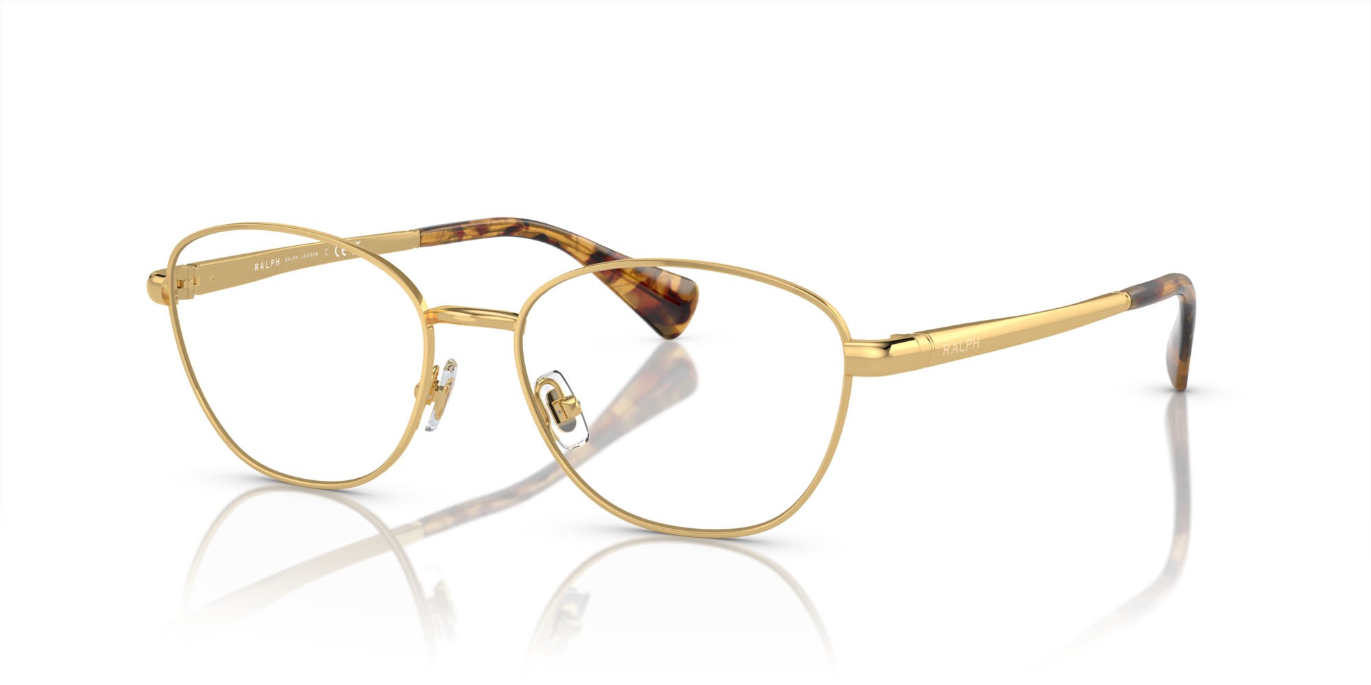 Brillen Ralph RA 6057 (9004) farbe oro lucido form oval gläser lente demo