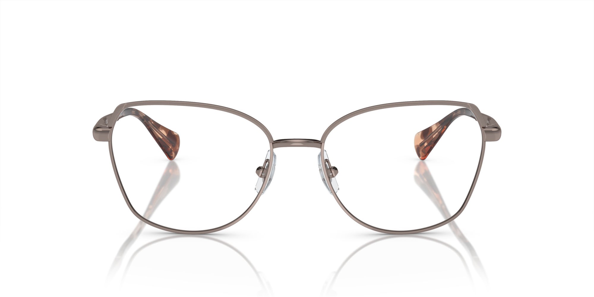 Eyeglasses Ralph RA 6058 (9427) color rose gold lucido shape irregular lenses lente demo