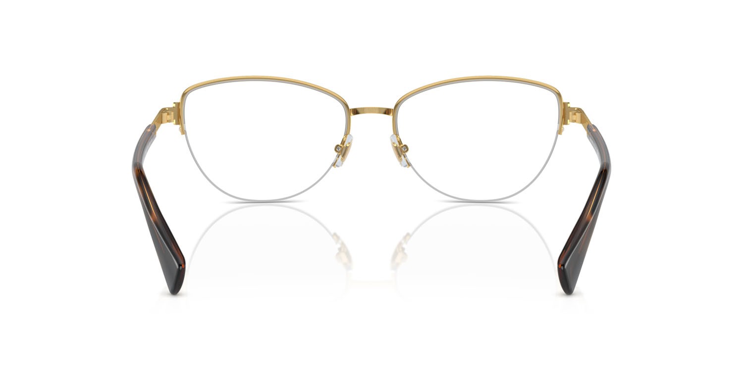 Brillen Ralph RA 6059 (9004) farbe oro lucido form cat-eye gläser lente demo