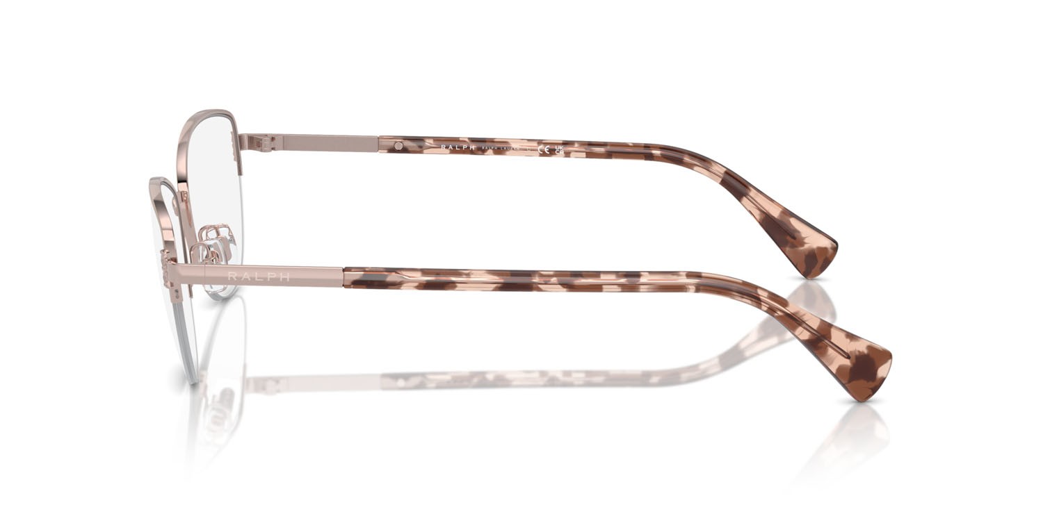 Eyeglasses Ralph RA 6059 (9427) color rose gold lucido shape cat eye lenses lente demo