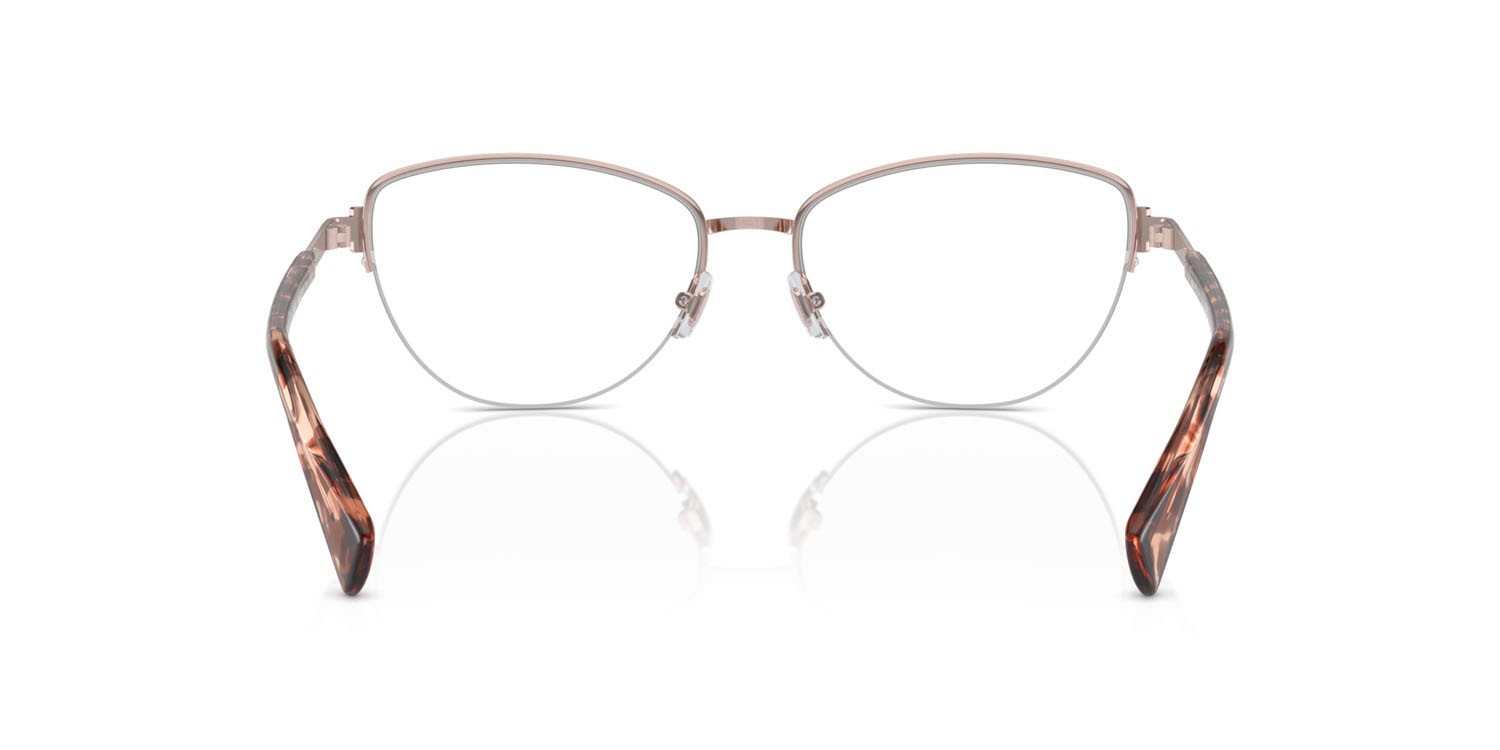 Eyeglasses Ralph RA 6059 (9427) color rose gold lucido shape cat eye lenses lente demo
