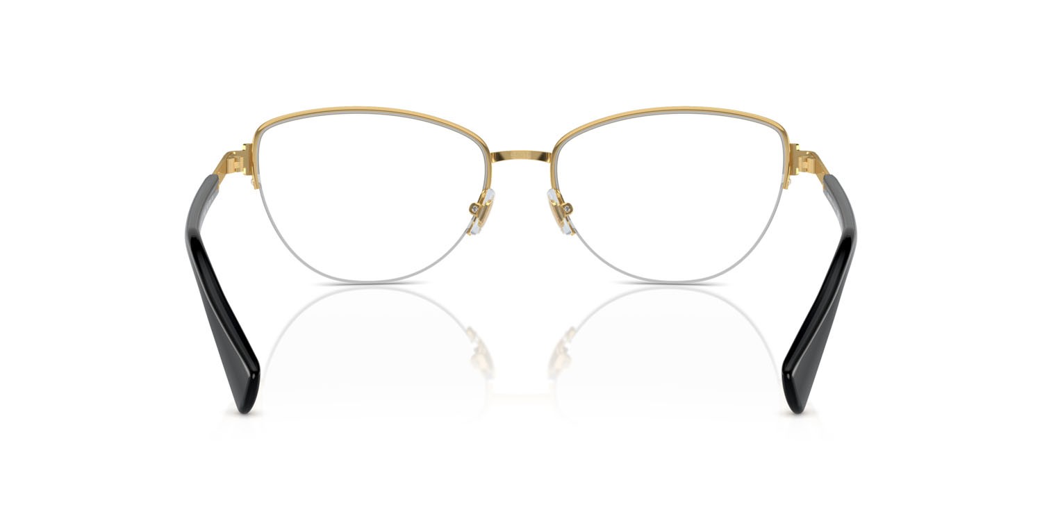 Occhiali da vista Ralph RA 6059 (9443) colore oro lucido forma cat eye lenti lente demo