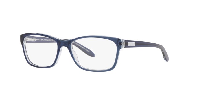 Occhiali da vista Ralph RA 7039 (6073) colore opal blue on light opal blue forma quadrato lenti lente demo