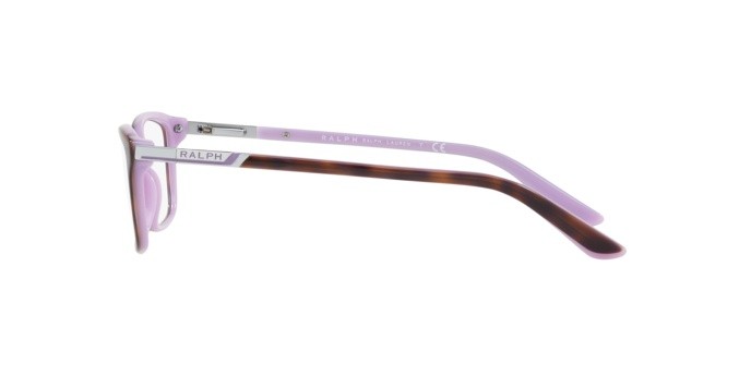 Eyeglasses Ralph RA 7044 (1038) color havana violet shape cat eye lenses demo lens