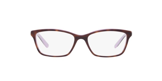 Eyeglasses Ralph RA 7044 (1038) color havana violet shape cat eye lenses demo lens