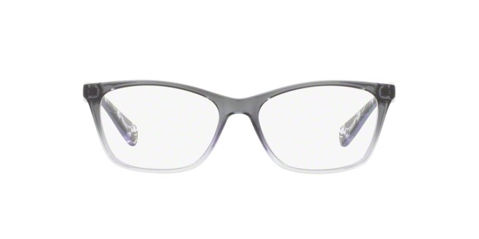 Eyeglasses Ralph RA 7071 (1511) color black gradient trasparent shape cat eye lenses demo lens