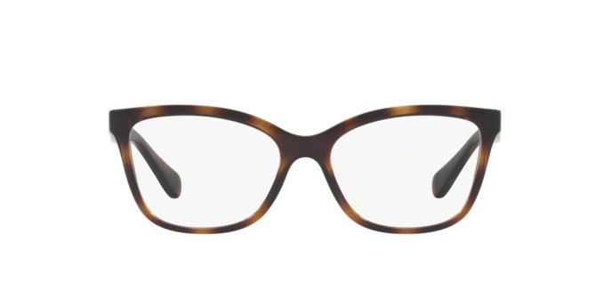 Brillen Ralph RA 7088 (1378) farbe shiny dark havana form quadratisch gläser demo lens