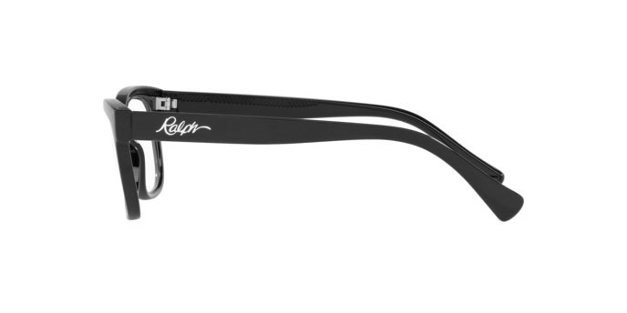 Brillen Ralph RA 7113 (5001) farbe shiny black form quadratisch gläser demo lens