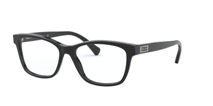 Brillen Ralph RA 7117 (5001) farbe black form quadratisch gläser demo lens