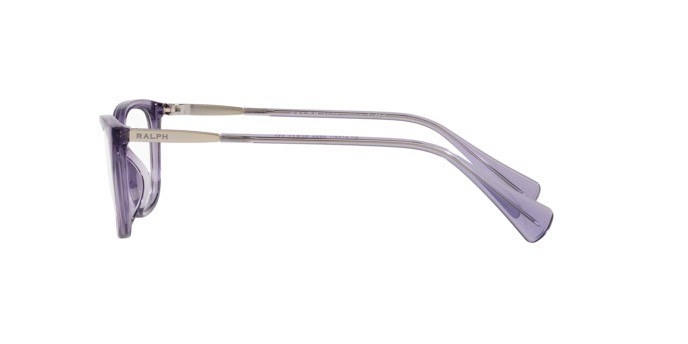 Occhiali da vista Ralph RA 7138U (5807) colore viola trasparente forma ovale lenti lente demo