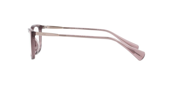 Brillen Ralph RA 7138U (6075) farbe prugna trasparente form oval gläser lente demo
