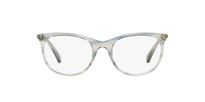 Brillen Ralph RA 7139 (6013) farbe shiny striped azure form oval gläser demo lens