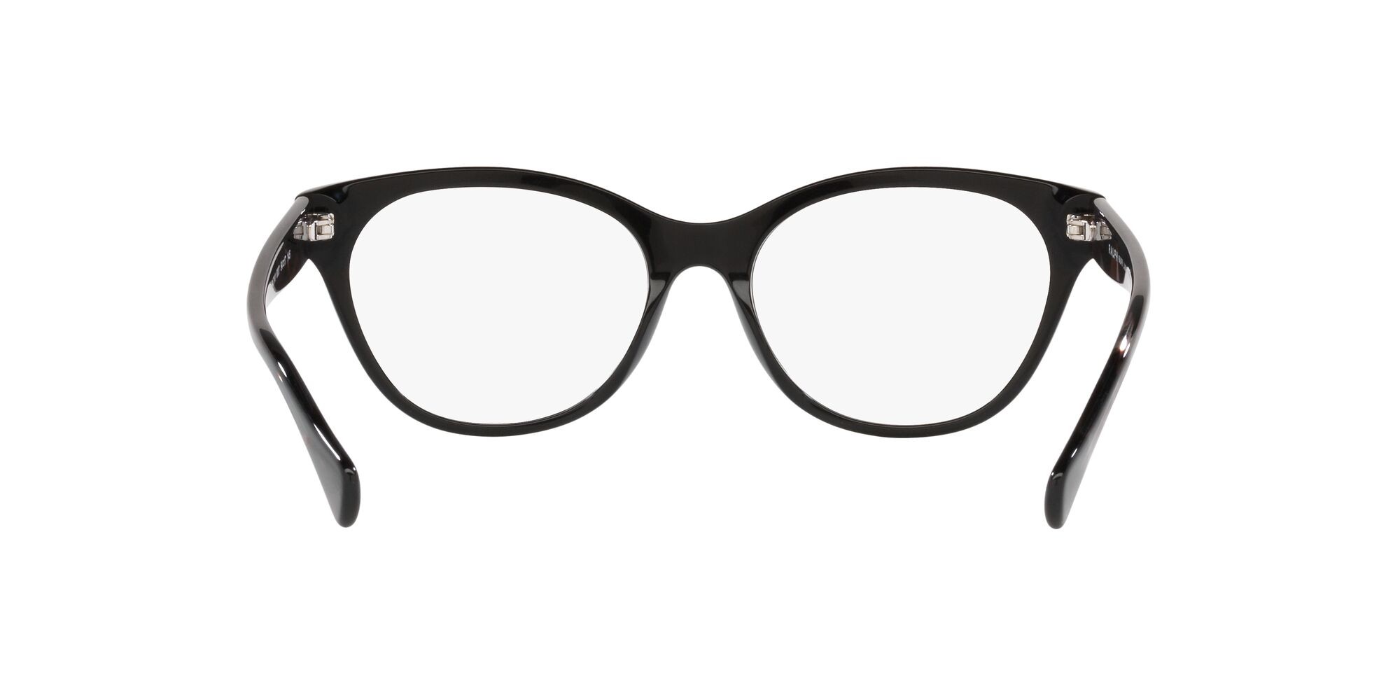 Eyeglasses Ralph RA 7141 (6007) color nero lucido shape cat eye lenses lente demo