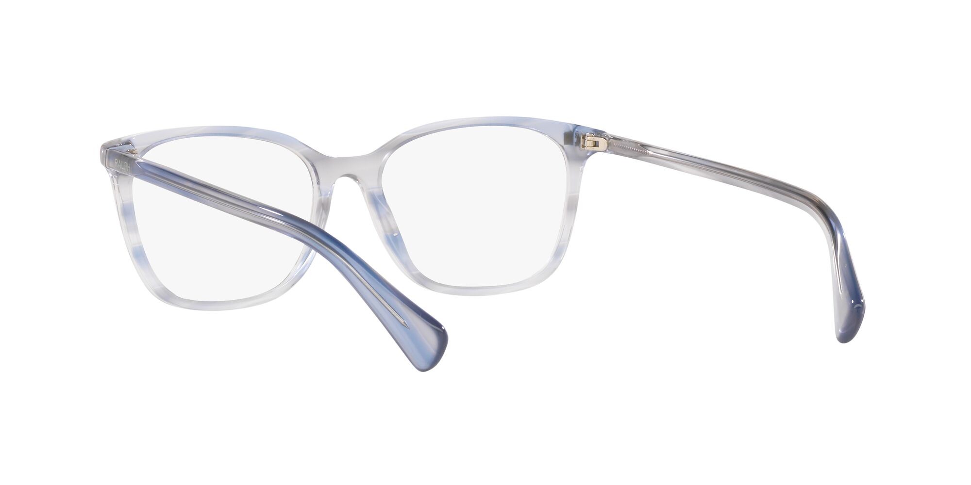 Brillen Ralph RA 7142 (6036) farbe shiny striped blue brown form quadratisch gläser lente demo
