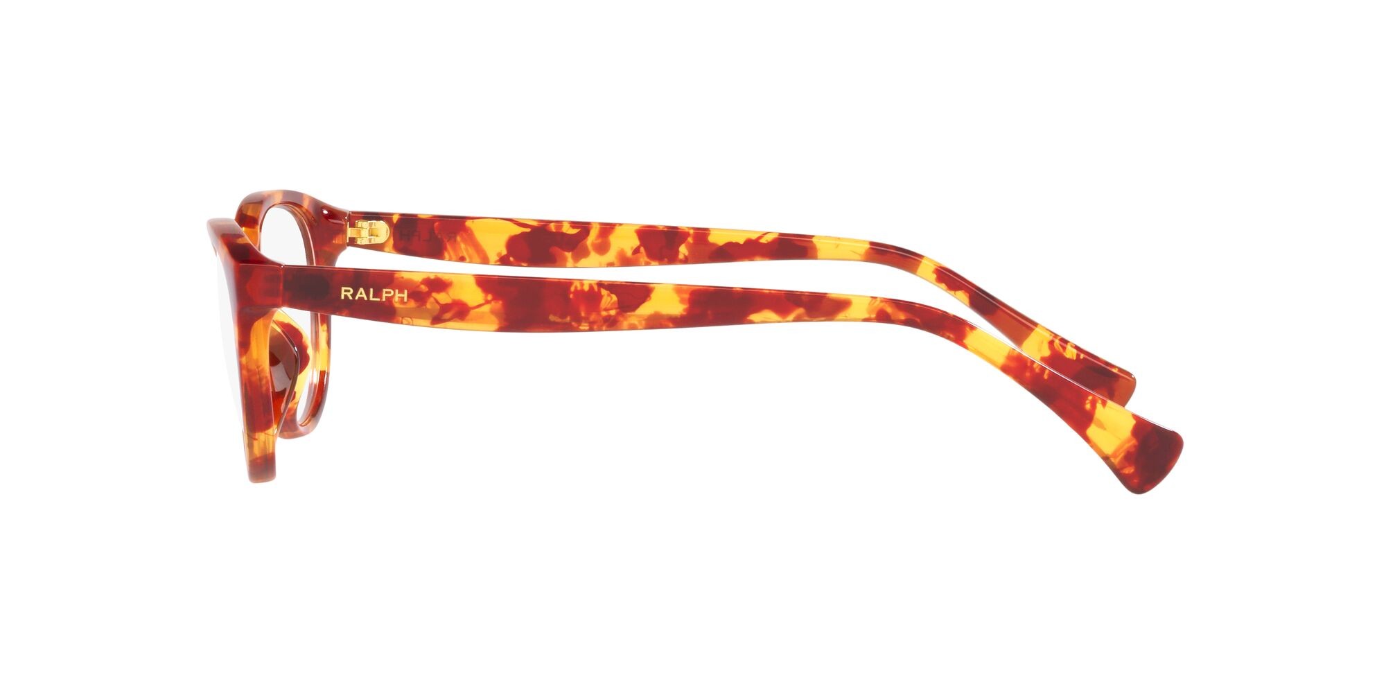 Brillen Ralph RA 7143U (5911) farbe havana miele brillante form oval gläser lente demo