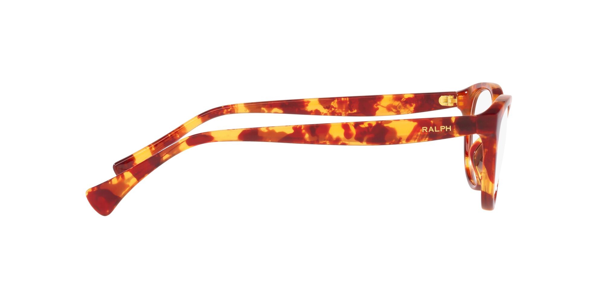 Brillen Ralph RA 7143U (5911) farbe havana miele brillante form oval gläser lente demo