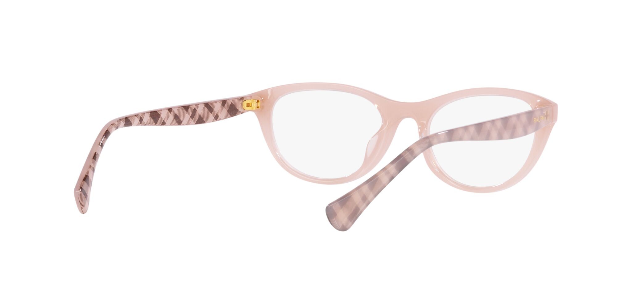 Brillen Ralph RA 7143U (6006) farbe rosa opalino brillante form oval gläser lente demo