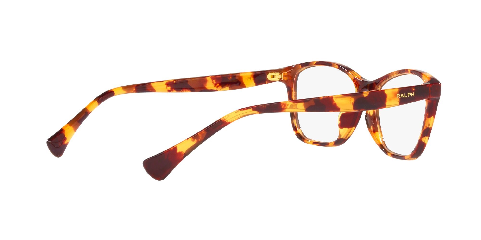 Brillen Ralph RA 7144U (5885) farbe havana lucido form quadratisch gläser lente demo
