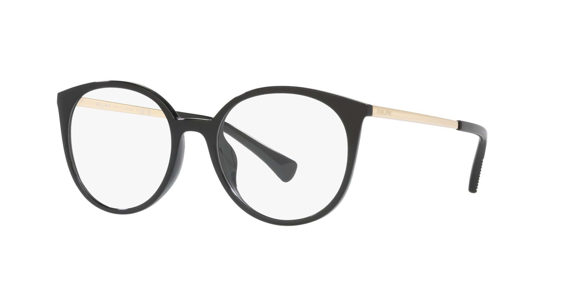 Brillen Ralph RA 7145U (5001) farbe nero lucido form rund gläser lente demo