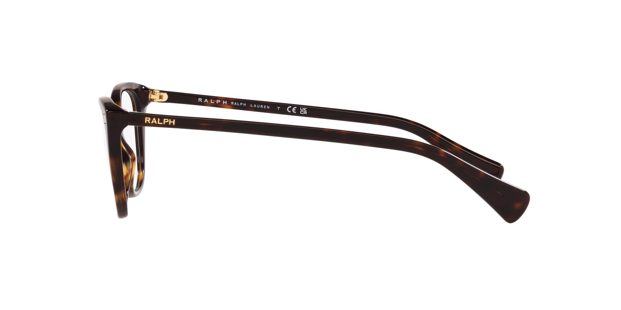 Eyeglasses Ralph RA 7146 (5003) color havana lucido shape square lenses lente demo