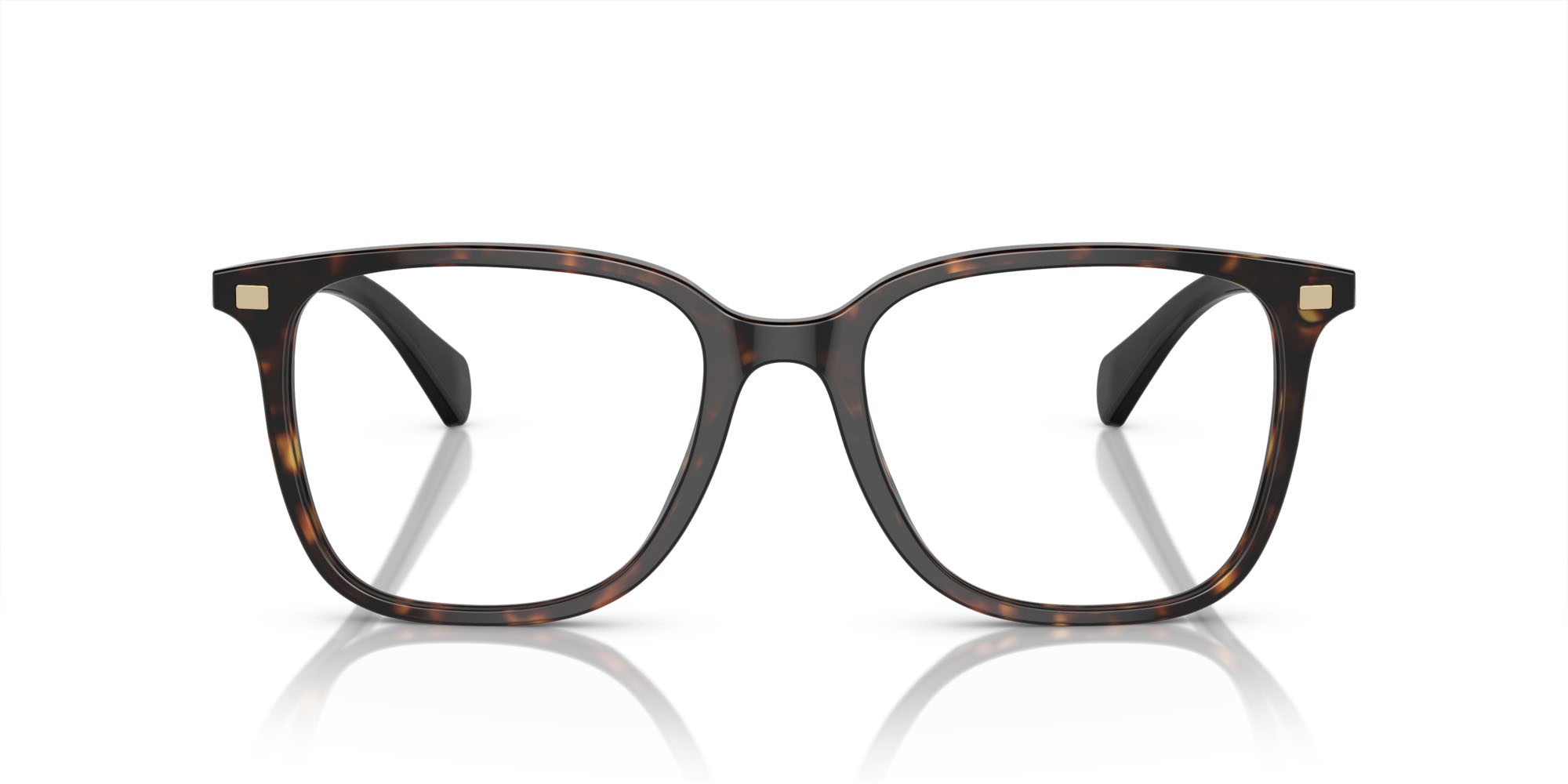 Brillen Ralph RA 7147 (6007) farbe havana scuro lucido form quadratisch gläser lente demo
