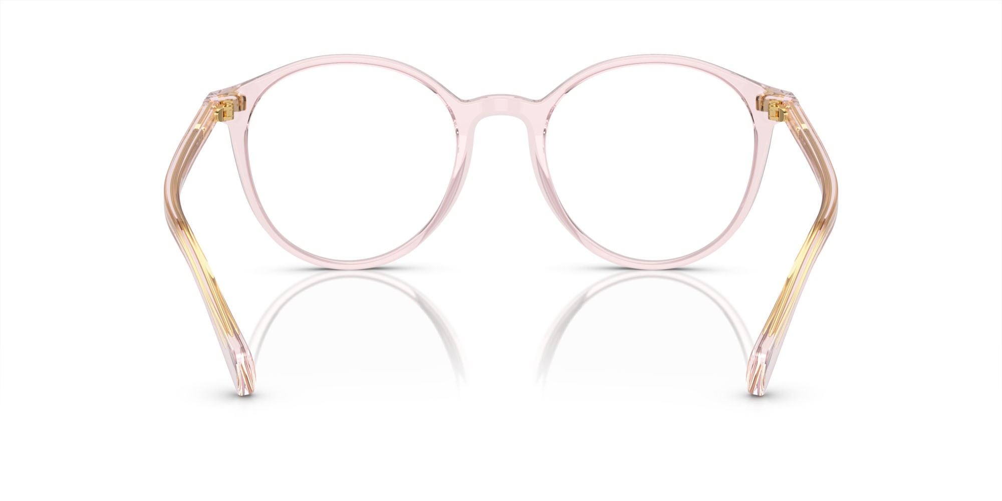 Brillen Ralph RA 7148 (6043) farbe rosa brillante trasparente form rund gläser lente demo
