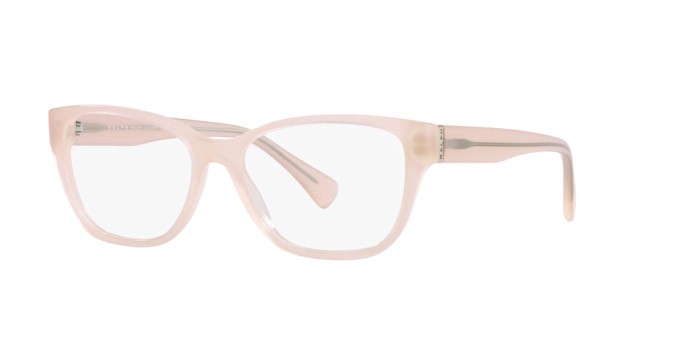 Brillen Ralph RA 7150 (6009) farbe rosa opalino brillante form quadratisch gläser lente demo