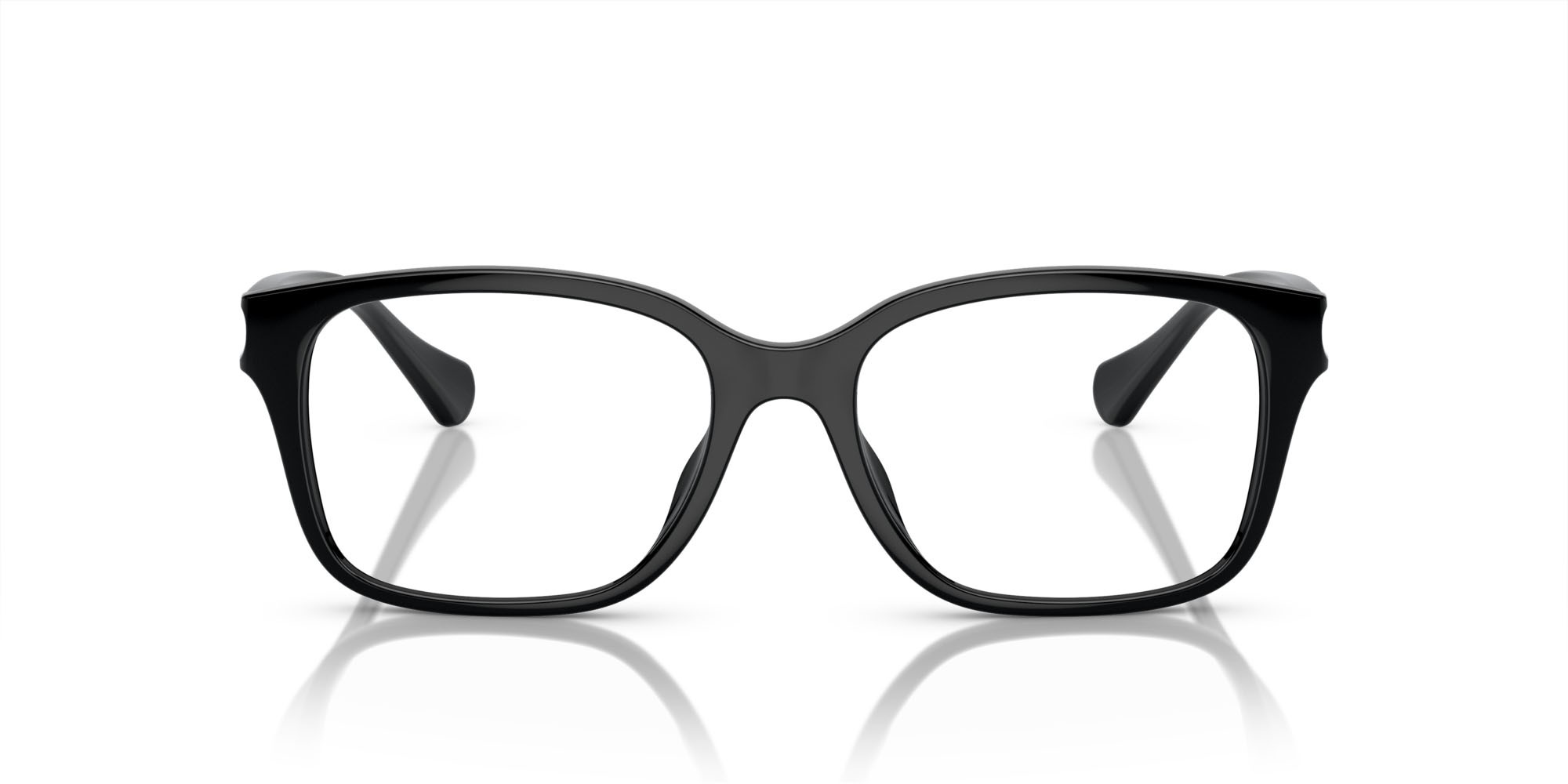 Brillen Ralph RA 7155U (5001) farbe nero lucido form quadratisch gläser lente demo