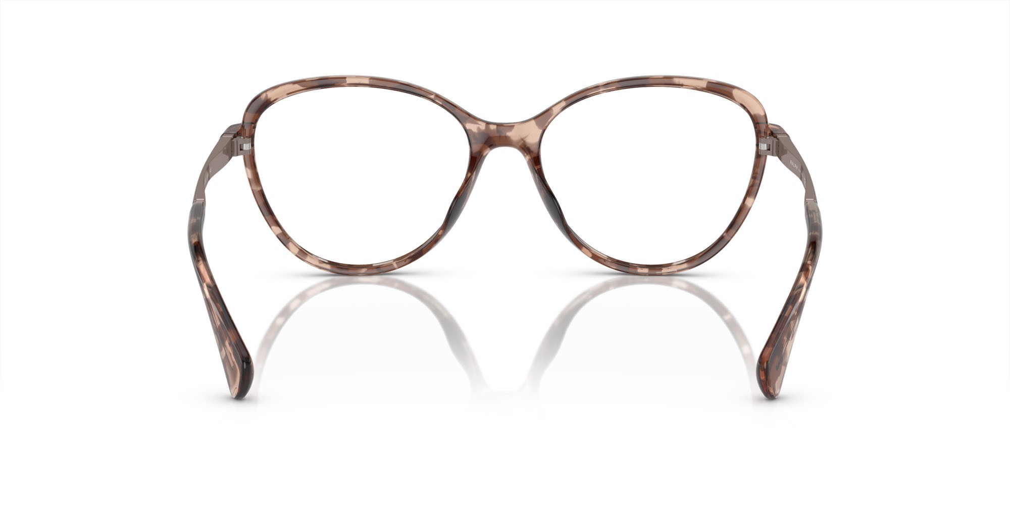 Occhiali da vista Ralph RA 7157U (5263) colore rosa lucido havana forma ovale lenti lente demo