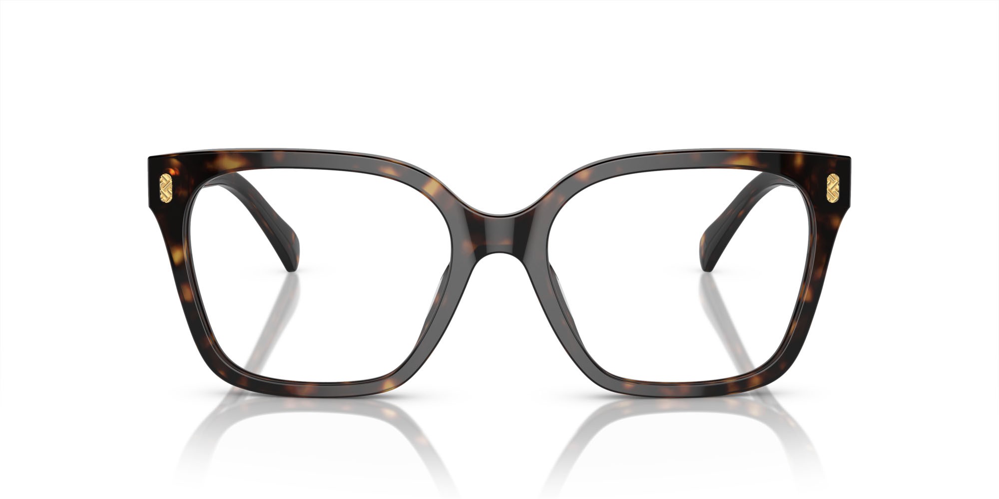 Eyeglasses Ralph RA 7158U (5003) color havana scuro lucido shape square lenses lente demo