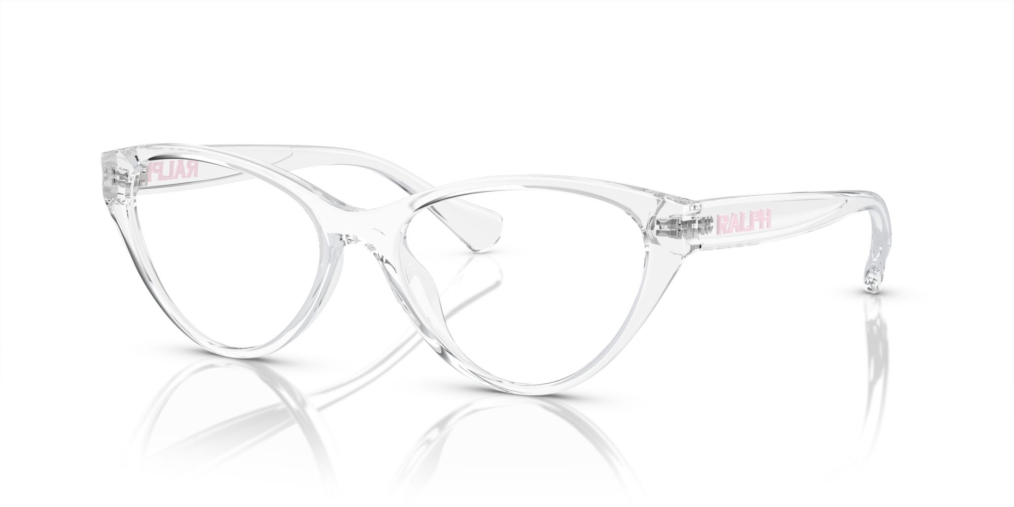 Eyeglasses Ralph RA 7159U (5331) color crystal brillante shape cat eye lenses lente demo