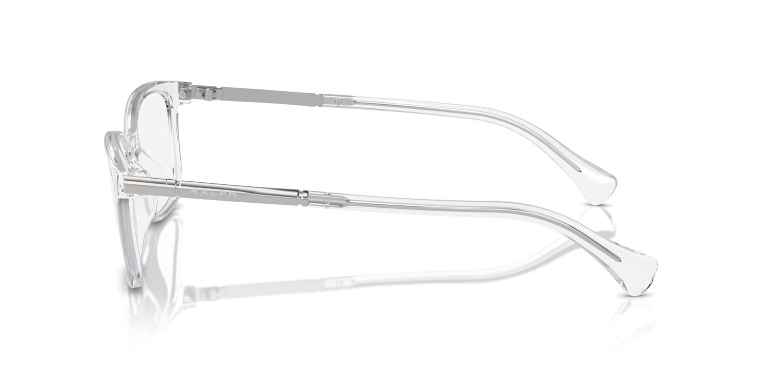 Eyeglasses Ralph RA 7160U (5002) color lucido trasparente shape square lenses lente demo