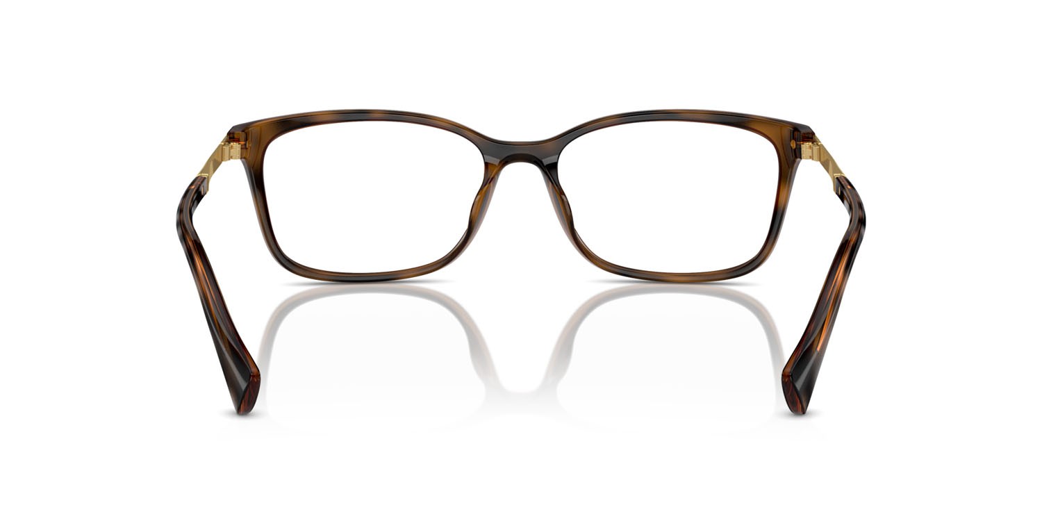 Eyeglasses Ralph RA 7160U (6149) color havana scuro lucido shape square lenses lente demo