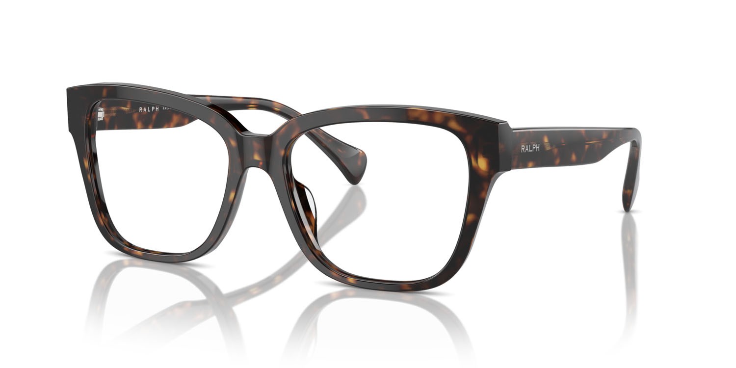 Eyeglasses Ralph RA 7162U (5003) color havana scuro lucido shape square lenses lente demo