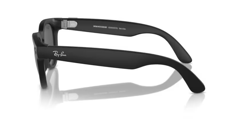 Sonnenbrillen Ray-Ban Meta Smart Glasses Headliner RW 4009 (601S87) farbe nero form pantos gläser nero carbone
