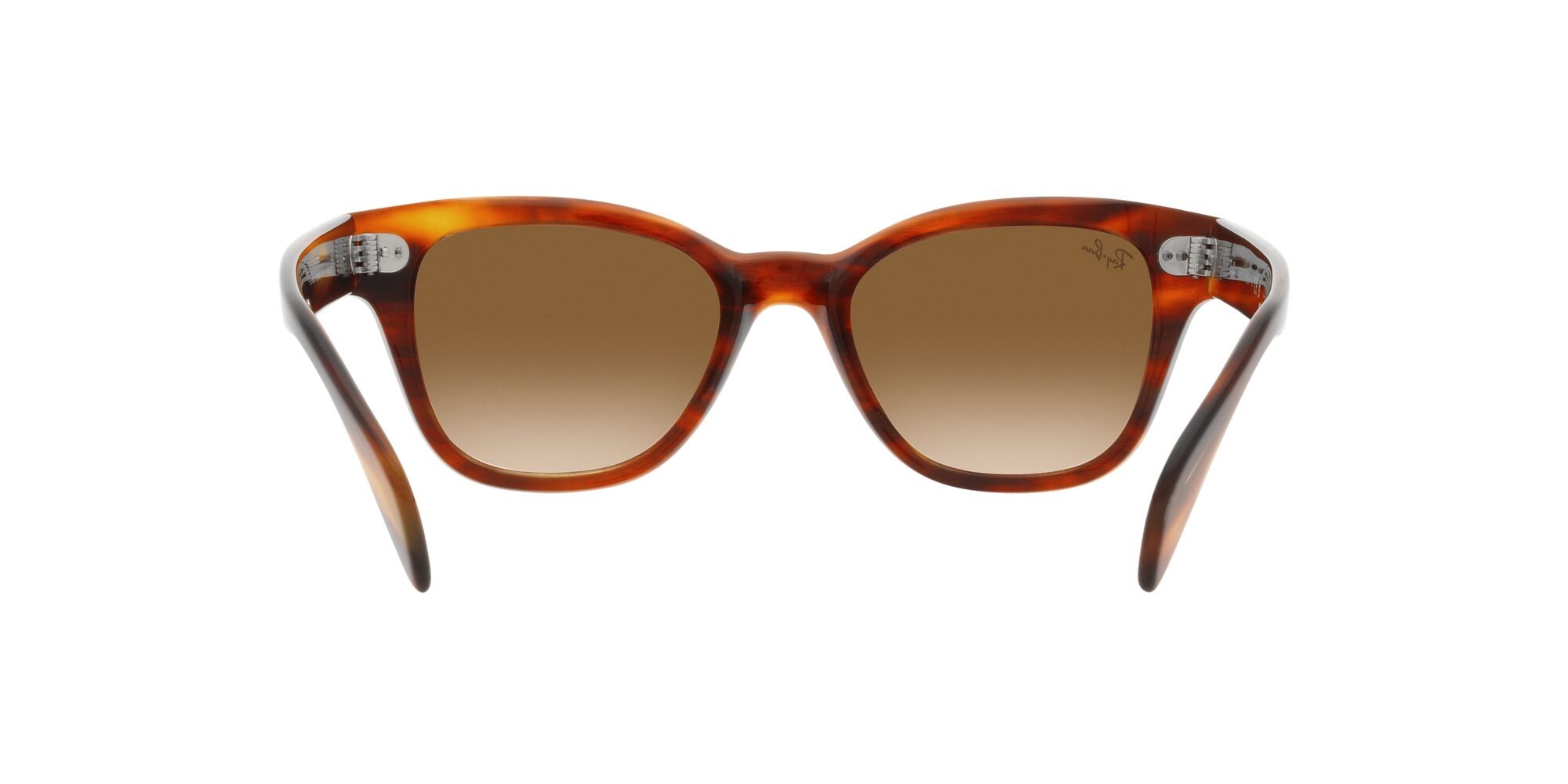 Occhiali da sole Ray-Ban RB 0880S (954/51) colore striato havana forma quadrato lenti marrone sfumato