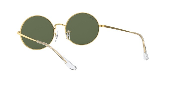 Sonnenbrillen Ray-Ban Oval Legend Gold RB 1970 (919631) farbe legend gold form rechteckig gläser green