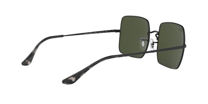 Sonnenbrillen Ray-Ban Square RB 1971 (914831) farbe black form quadratisch gläser green