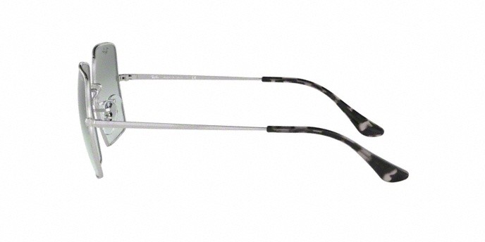 Sonnenbrillen Ray-Ban Square Washed Evolve RB 1971 (9149AD) farbe silver form quadratisch gläser photo azure gradient blue