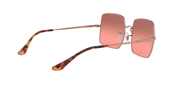 Sonnenbrillen Ray-Ban Square Washed Evolve RB 1971 (9151AA) farbe copper form quadratisch gläser photo red gradient bordeaux
