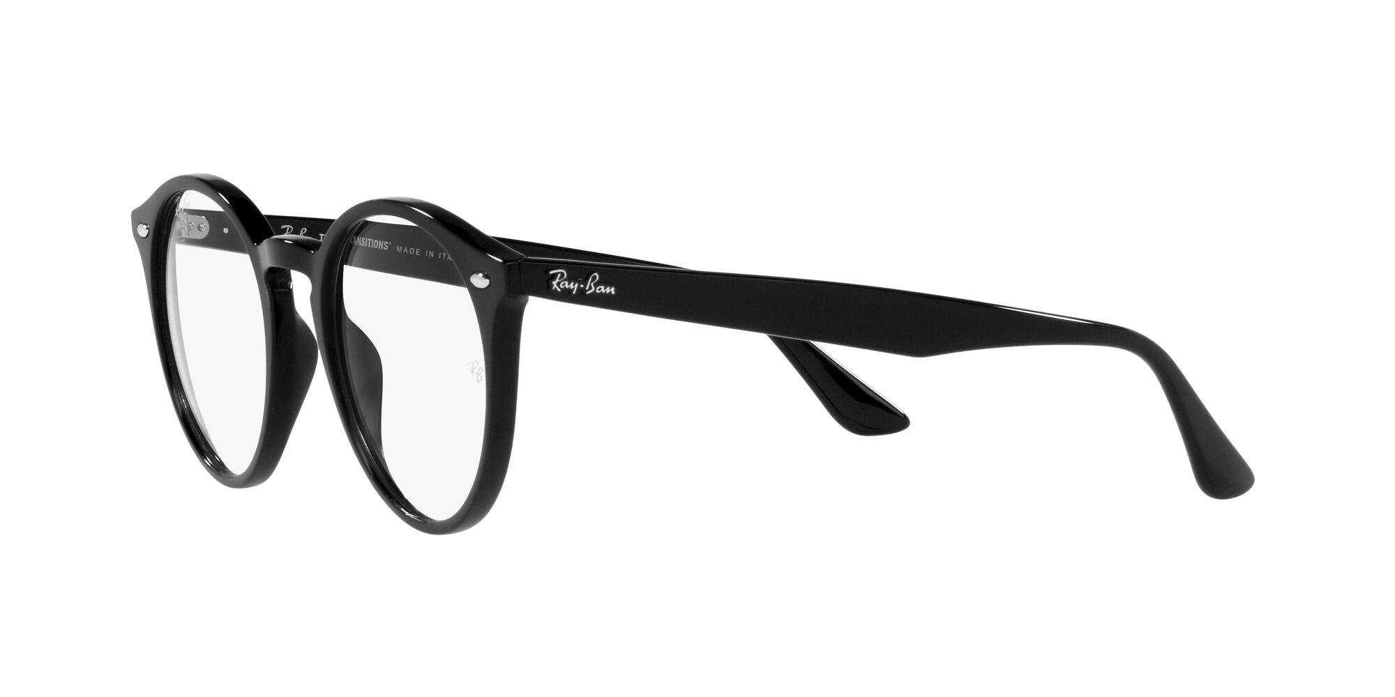 Sonnenbrillen Ray-Ban RB 2180 (601/MF) farbe nero form pantos gläser clear/blue transition